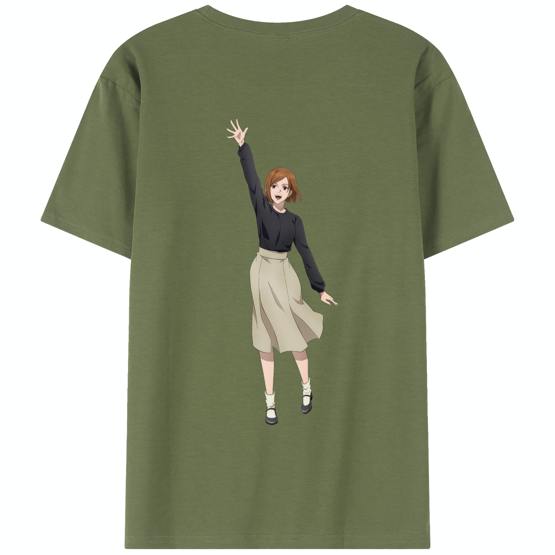 （画像用） 呪術廻戦 Jujutsu Kaisen 綿100％半袖Tシャツ（背面プリント）